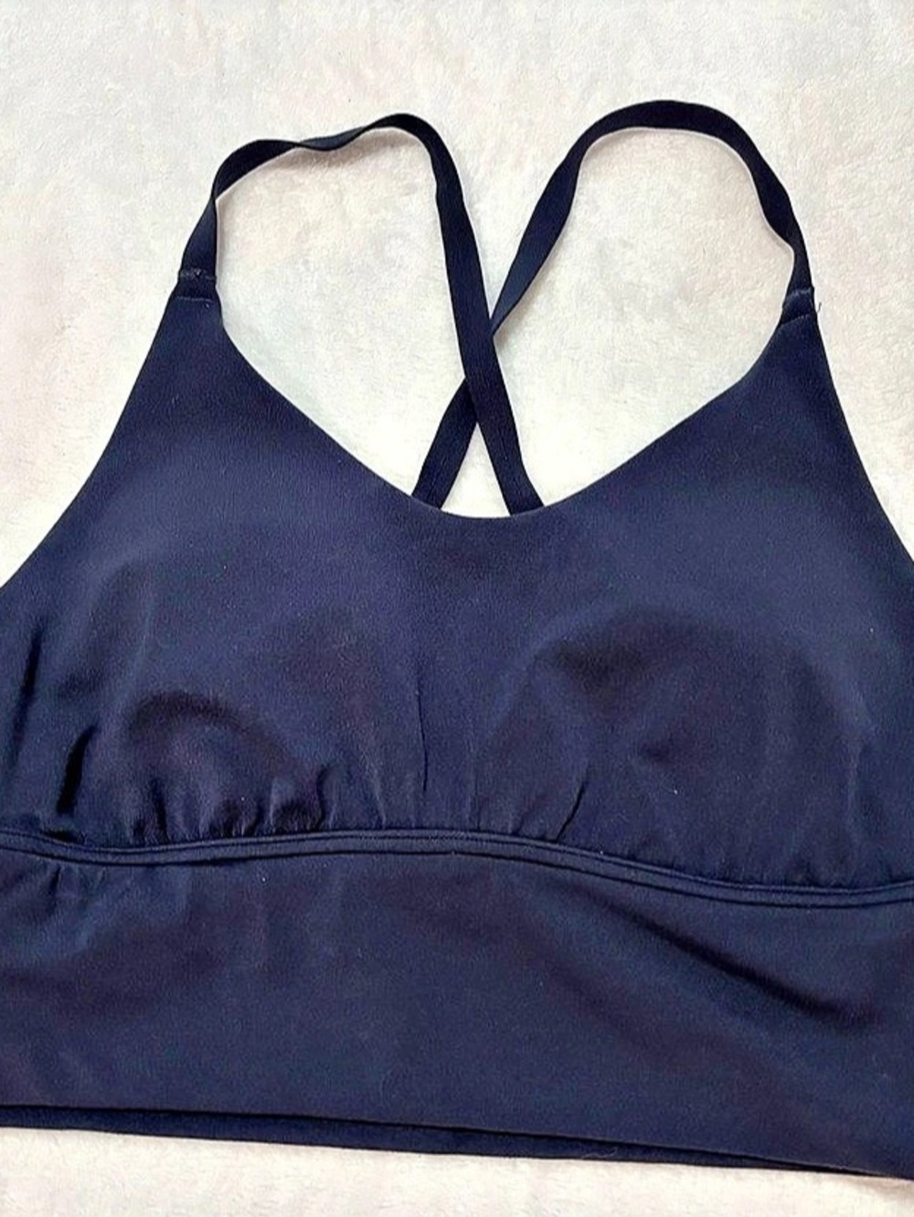 Offline by Aerie SIPICH Sports Bra in Blue Size S/P Like New